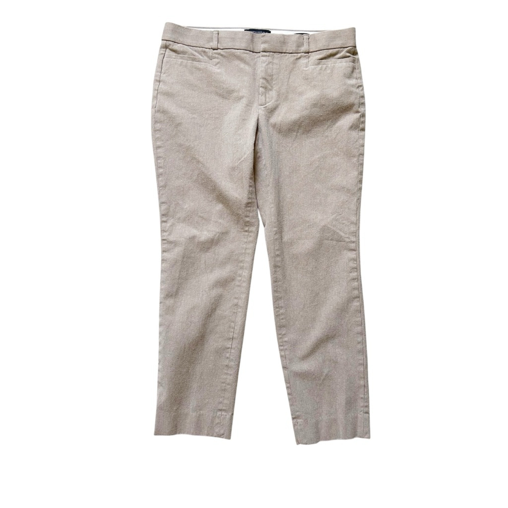 Banana Republic Sloan Pants Cotton-Blend Size 2 Stretch Casual